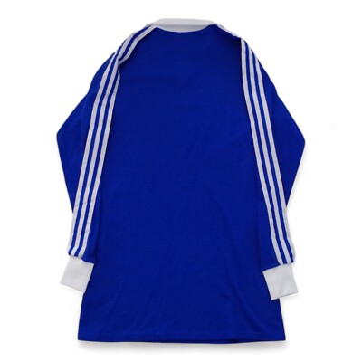 Adidas Blue Shirt Jersey Size L/S Template West Germany Football