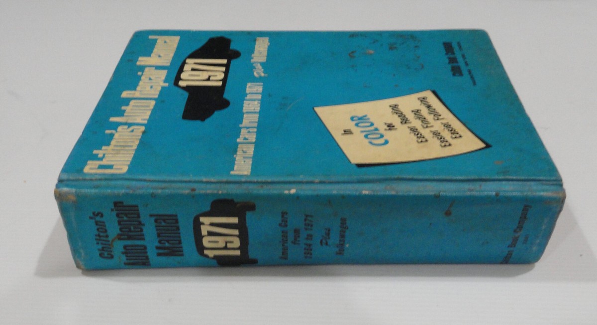64-71 American Car General Auto Service Repair Manual Chilton | eBay