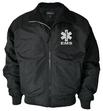 EMS Heavyweight Jacket, Reflective Logo, Fleece body & polyfill sleeve lining