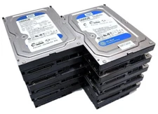 Lot of 20 x Western Digital WD5000AAKX 500GB SATA Hard Drive 16MB Blue 3.5" HDD
