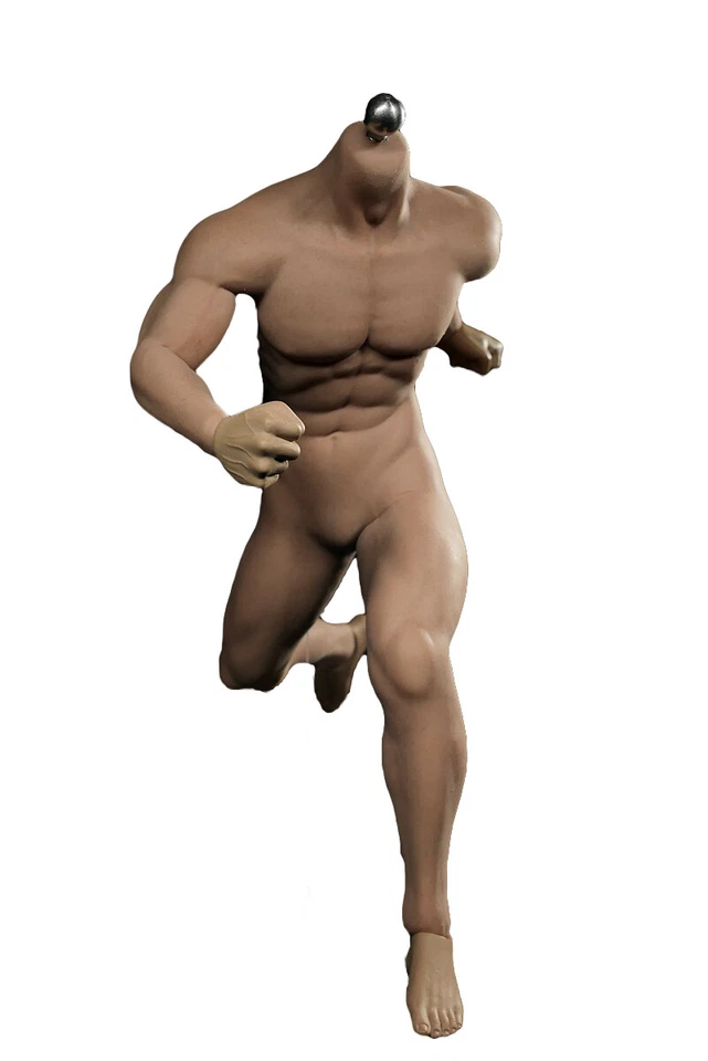 Nueva figura corporal Phicen escala 1/6 súper flexible masculino muscular sin costuras Foto 2 de 4