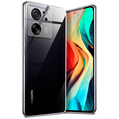Hülle für Xiaomi 13T / 13T Pro Schutzhülle Silikon Case Cover Schutz Transparent