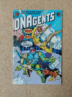 US Comic - Eclipse Comics - DNAgents #2 - 1983 - TOP ZUSTAND - Z1