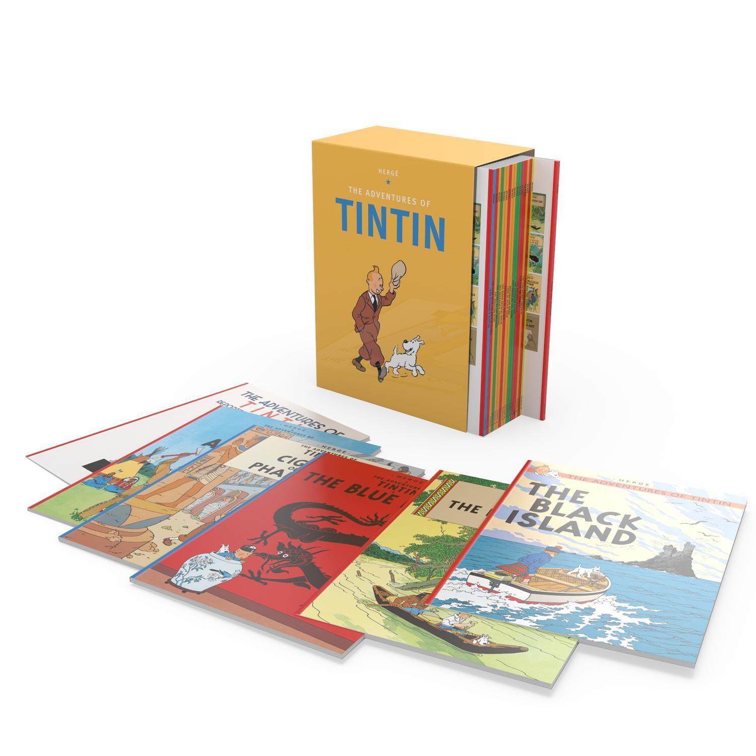 Thumbnail - Tintin Paperback Boxed Set 23 Titles | Complete Paperback Slipcase |