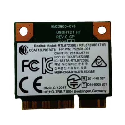 Realtek RT8723BE 802.11bgn 1+BT4.0 Combo 753077-001 HP 250 G3 PCIe