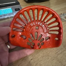 Oliver Tractor Seat Paperweight Farm Farmer Collector Combine 1/2+ Pound GIFT