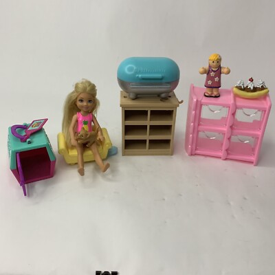 Barbie Lot Doll Chelsea Veggie Garden Stand Toy Pieces 2017 See