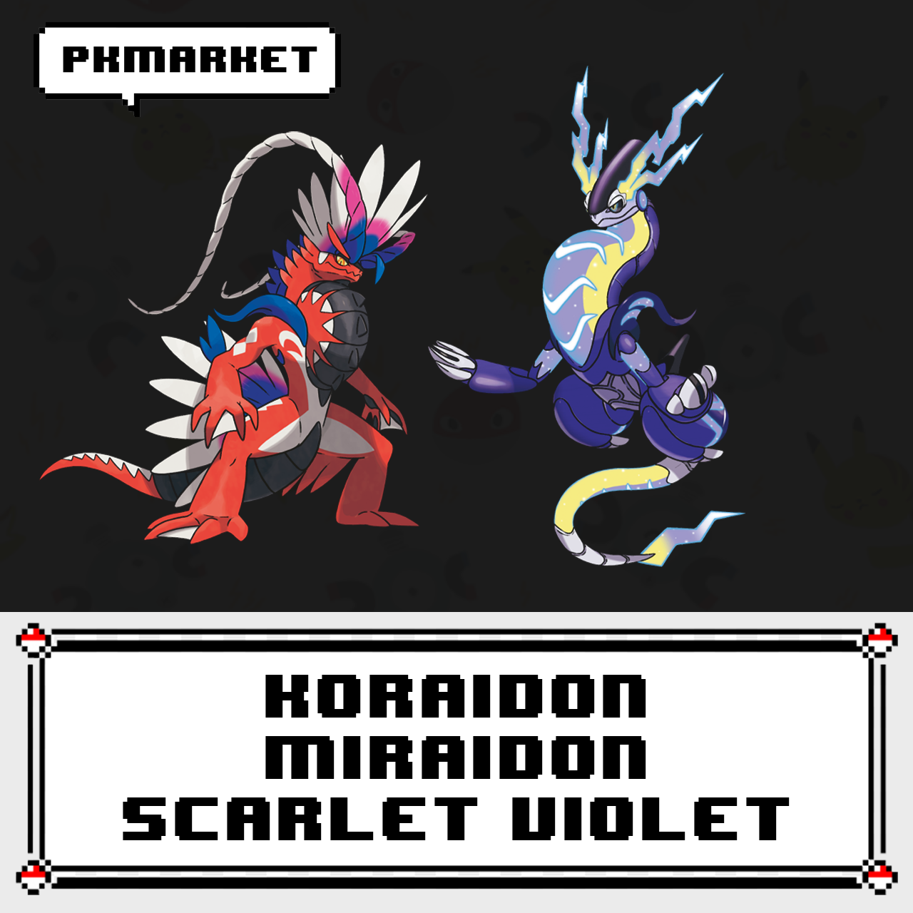 Koraidon 6Ivs - Pokémon Scarlet Violet - Outros - DFG