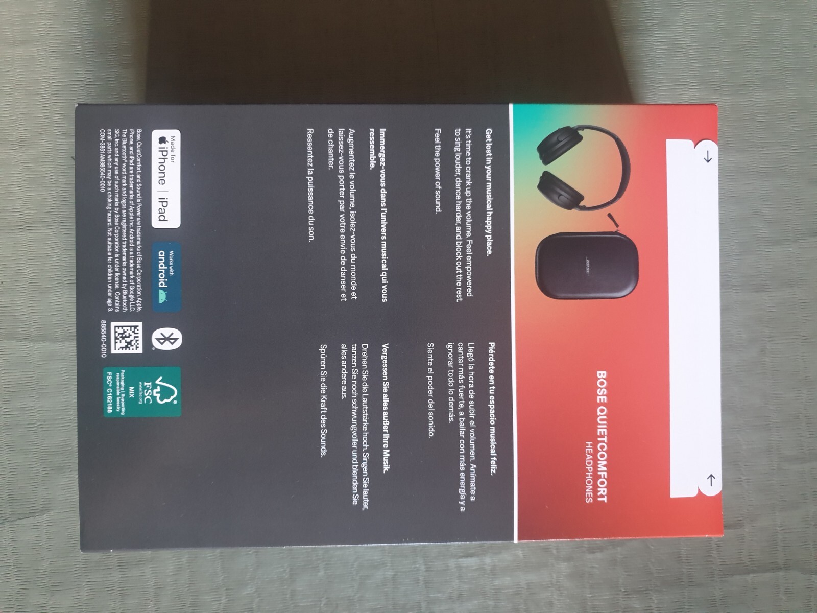 Thumbnail - Bose Quietcomfort Over-ear Kopfhörer Set - Schwarz (884367-0100)