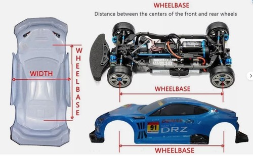 1/10 Scale RC Painted Drift Racing Touring On road Car Body Shell NA GTR NO CUT - Picture 9 of 10