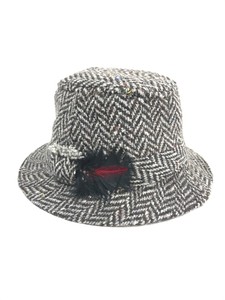 irish donegal tweed walking hat