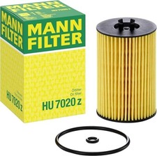 MANN-FILTER HU 7020 z Filtro olio con guarnizione, Cartuccia filtro