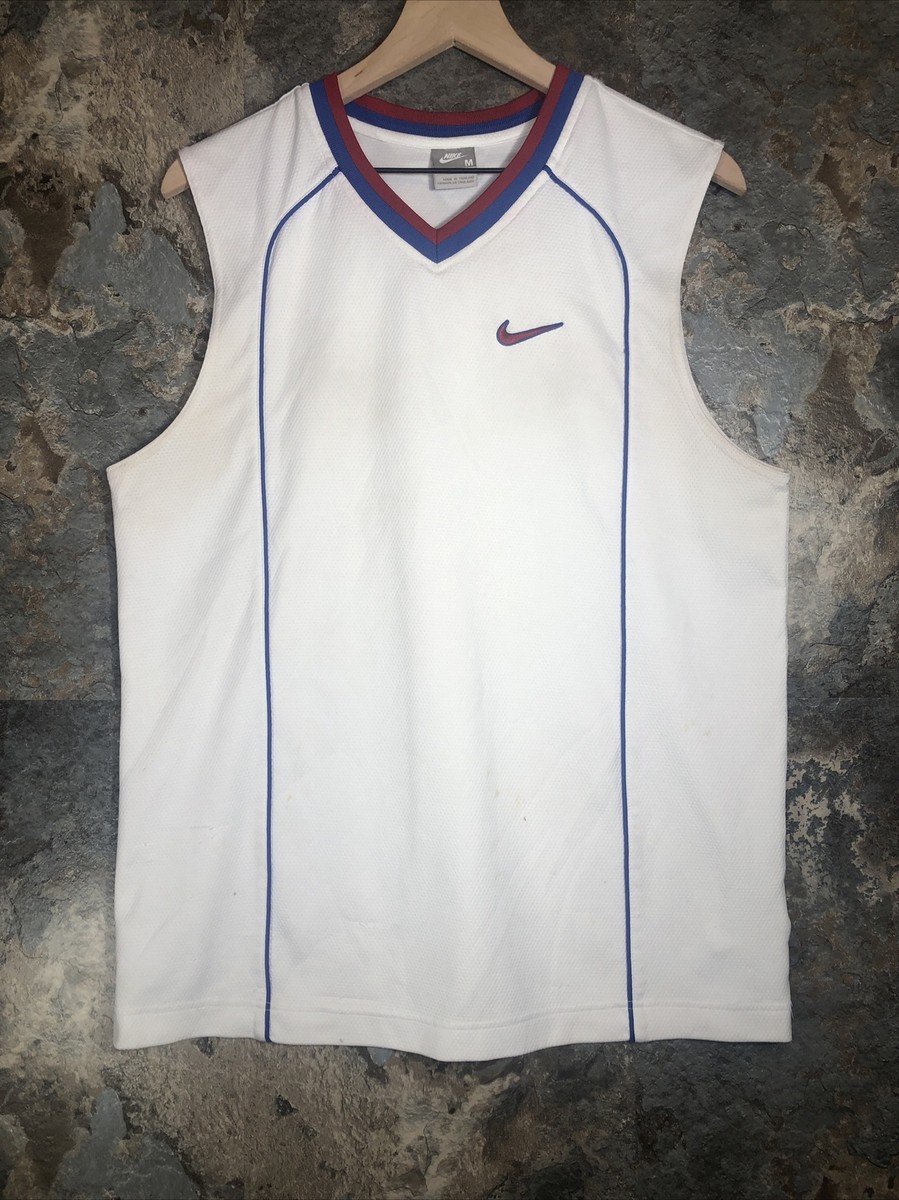 Vintage Nike Track Running Mesh Tank Top Sleeveless USA