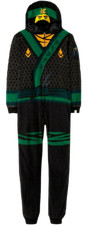 Lego Ninjago Long Sleeve Costume Hooded Sleeper Blanket Pajama Boy Size 6/7