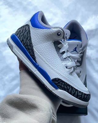 BRAND NEW Air Jordan 3 PS 'Racer Blue 