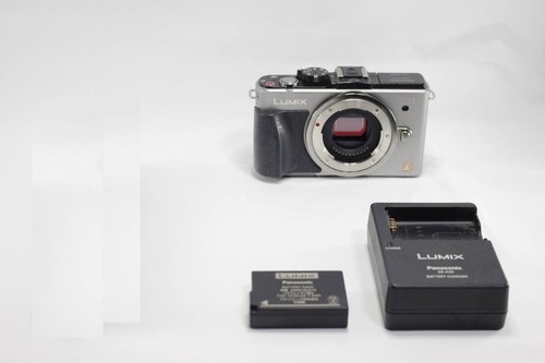 Cámara réflex sin espejo Lumix DMC-GX1 de batería plateado de 4984824945333 | eBay