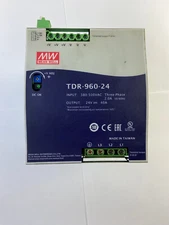 Mean Well TDR-960-24 Input:380-500 VAC 2 A Output:24 VDC 40 A Power Supply