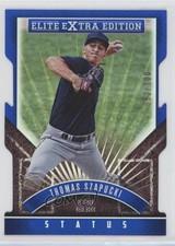 2015 Panini Elite Extra Edition Status Blue Die-Cut 52/100 Thomas Szapucki 1h5