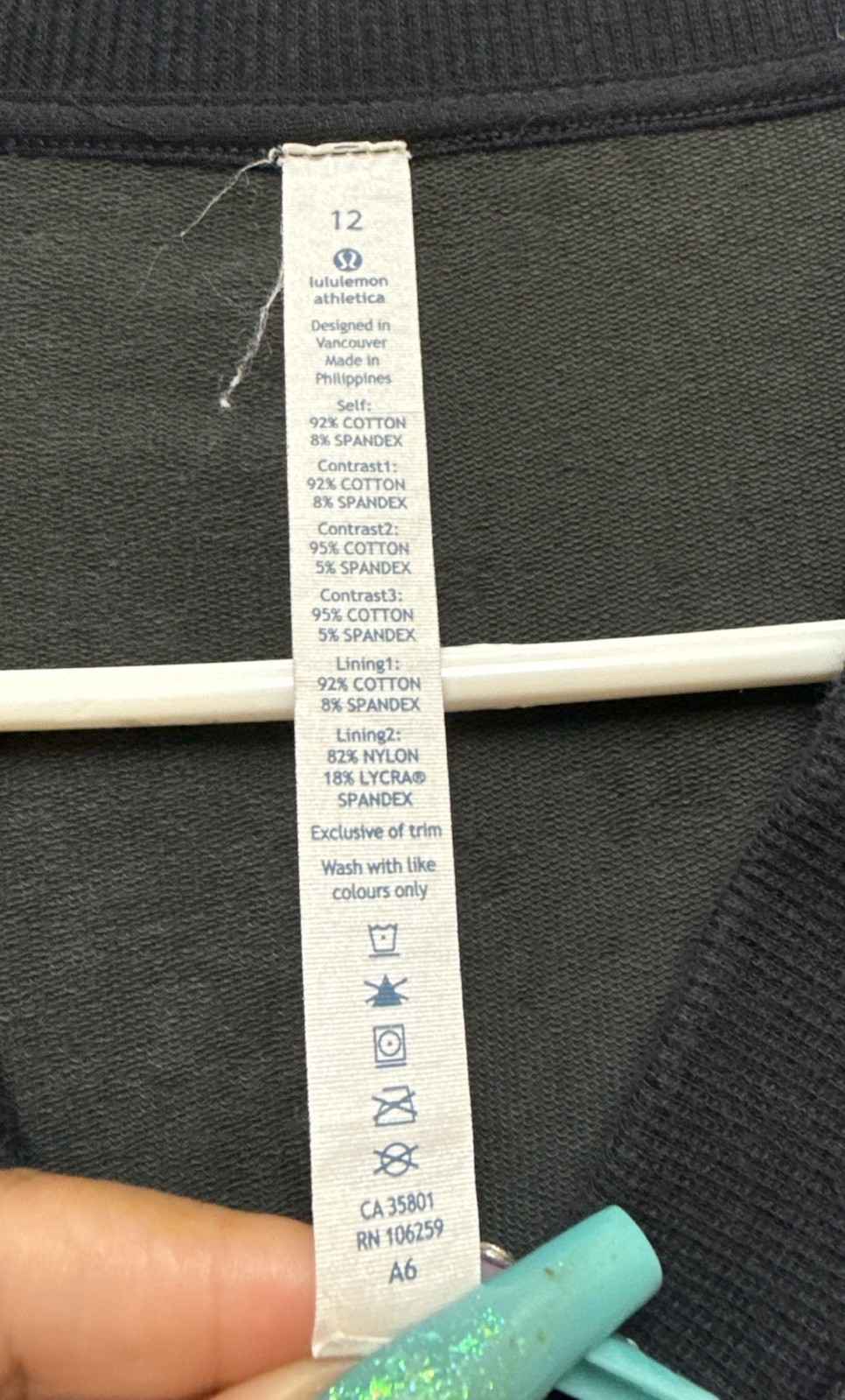 Lululemon Mula Jacket Asymmetrical Bundle Wrap Zi… - image 2