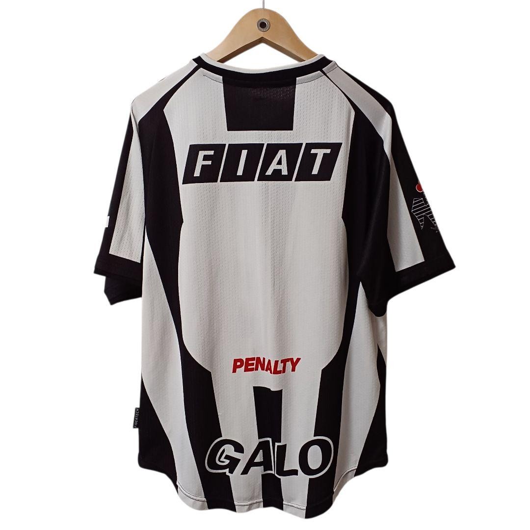 Atlético Mineiro 2001  V2 Kit ゲームシャツ Penalty Atletico Mineiro 2001 Home V2 Kit L Soccer Jersey