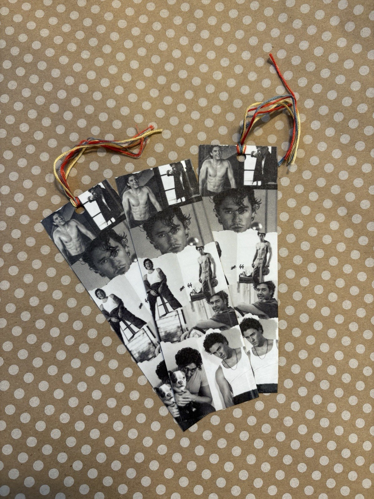 Handmade Off Campus Garrett Graham Laminated Bookmark
