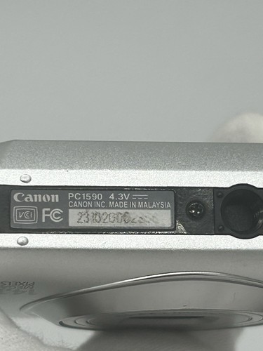 Canon PowerShot A3200 IS Silver 14.1MP 5x Zoom Digital Camera w/Box #58 - Picture 7 of 13
