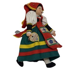 Lenci Doll 310/8 Miniature 9  circa 1930 Felt Mascotte Ciociara Romana Italy A 