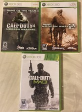 Call of Duty: Modern Warfare (1-3) Bundle (Xbox 360) Complete