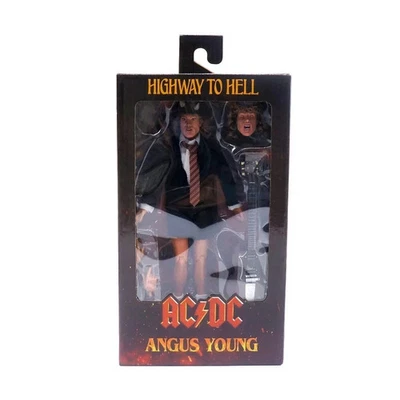 NECA Angus Young 20 cm Figurine AC DC Highway To Hell Collection Neuf - Photo 1/4
