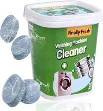 Finally Fresh Washing Machine Cleaner Front Top Loader Washer Cleaner Tablets 2.