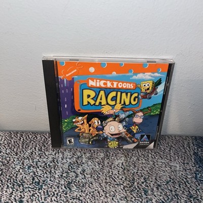 2001 Nickelodeon Nicktoons Racing PC CD ROM