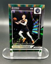 2024-25 Panini Donruss - Donte DiVincenzo #77 Holo Green Laser - Timberwolves