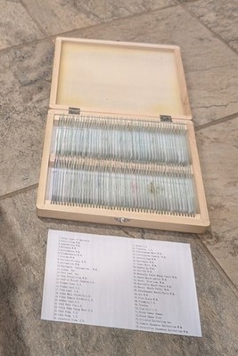 Celestron 100 Piece Prepared Microscope Slide Kit 44412