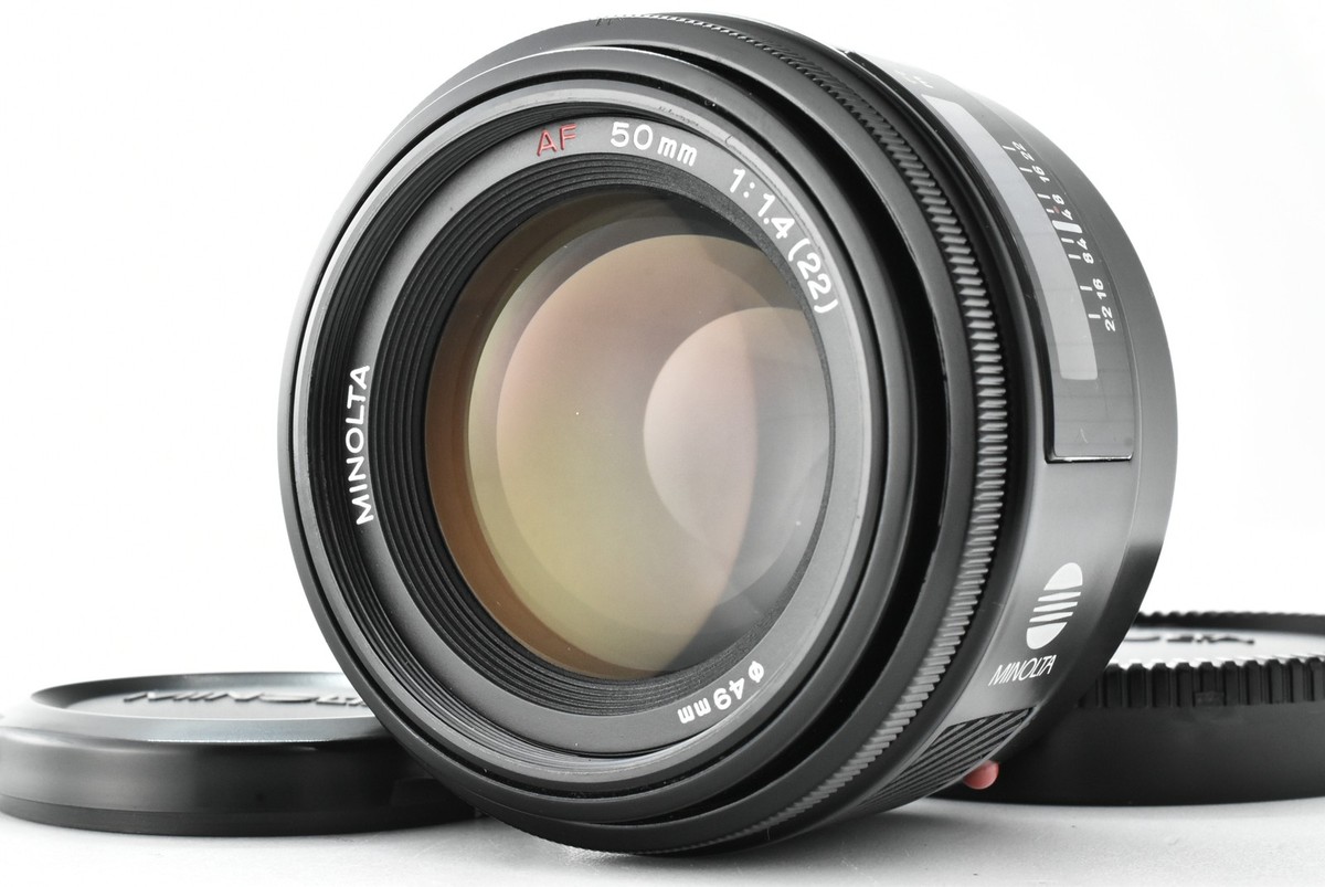 No extra costs!] Minolta AF 50mm F1.4 Lens For Sony A mount