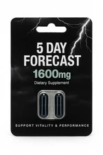 5  Day Forecast  1 600mg – 12 Capsules | Herbal Product