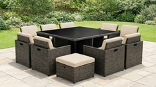 Rattan Garden Furniture Cushion Set Seat Back Replacement Outdoor Sofa Pads