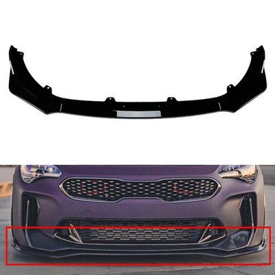 Frontstoßstangen-Spoiler-Splitter-Lippe für Kia Stinger GT 2018 2023 Glänzende