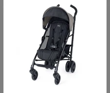 New Chicco Liteway Stroller Compact Dune Brown Black Fold Damage Box