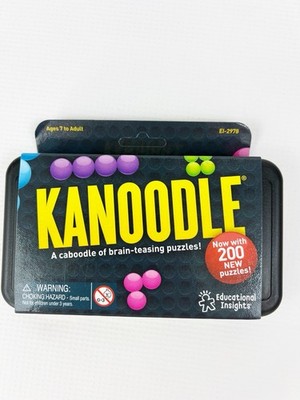 Kanoodle 3D Brain Teaser Puzzle Game BRAND NEW w 200 puzzles Education Insights