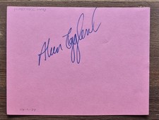 Alan Igglesden - Kent & England Cricket Personally Signed Page AFTAL COA