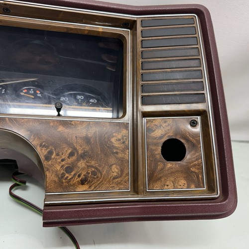 Chevrolet MONTE CARLO SS EL CAMINO RPM GAUGE CLUSTER ASSEMBLY Red Burgundy 78-88 - Picture 6 of 21