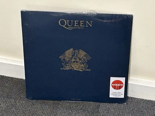 Queen Greatest Hits Exclusive Blue Vinyl Double Vinyl Lp  Sealed  USA Import