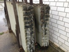 1 Stück 220 x 120 x 4 cm Speckstein Platte für Kaminbau