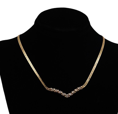 14k yellow gold necklace 7.4g preowned