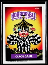 GCC 2025 Horrorible Kids Horror GPK Spoof /500 #1 Carou Saul Beetlejuice