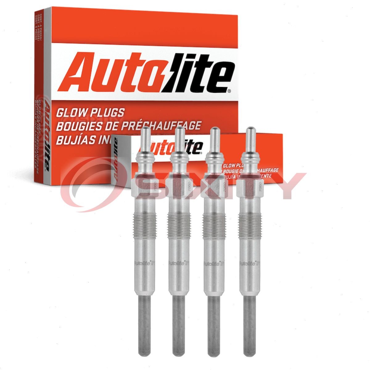 4 pc Autolite 1116 Diesel Glow Plugs for 5909 192 1559459 110G Ignition rb