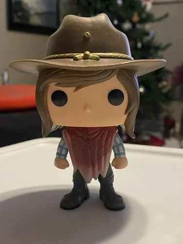 Funko Pop! The Walking Dead Carl Grimes Out Of Box