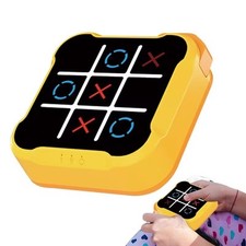 Portable Electronic Tic Tac Toe Game Memory Logic Toy for Kids  Adults