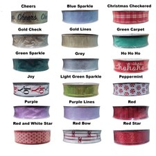 Members Mark Premium Wired Edge Ribbon, 1.5 inch x 50 yard