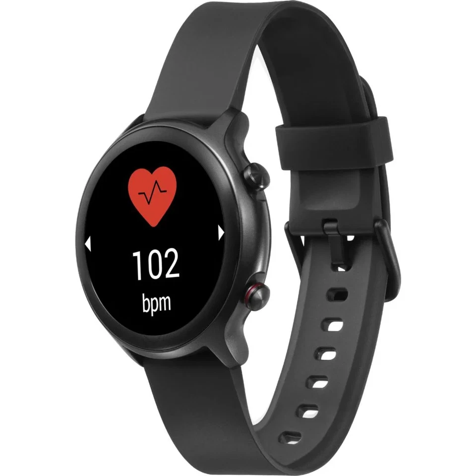 Doro Watch Schwarz Smartwatch Schwarz (k.A.) TPU/Silikon mit Metallschnalle, Foto 4 von 5